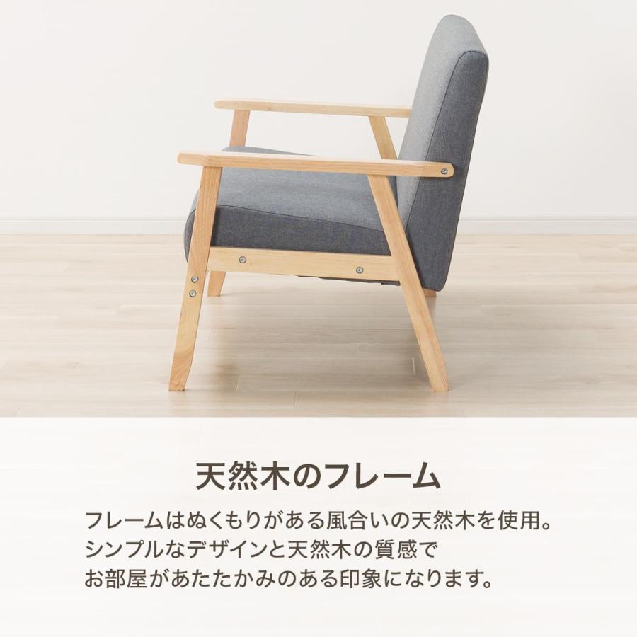 ニトリ　コンパクトソファ ニトリ（NITORI） コンパクトソファ 布張りタイプ (KP511 GY) : ニトリ