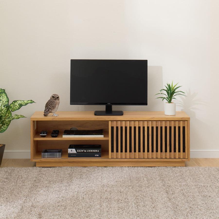 ニトリ  テレビ台  TV台 リビング収納   テレビ台  テレビボード  テレビ台   テレビボード  120cm幅  ローボード  ブロリック2 120  おしゃれ  レトロ   堺市   石津 テレビ台 幅120cm MAC(ナチュラル) | ニトリネット【公式】 家具