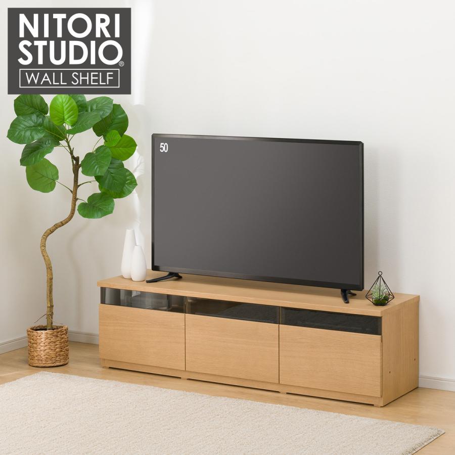 ニトリ ローボード (UF01 LB150 LBR) テレビ台 150cm幅 ニトリ ローボード(ポルテ UF01 LB150 LBR) 期間限定価格：9/24