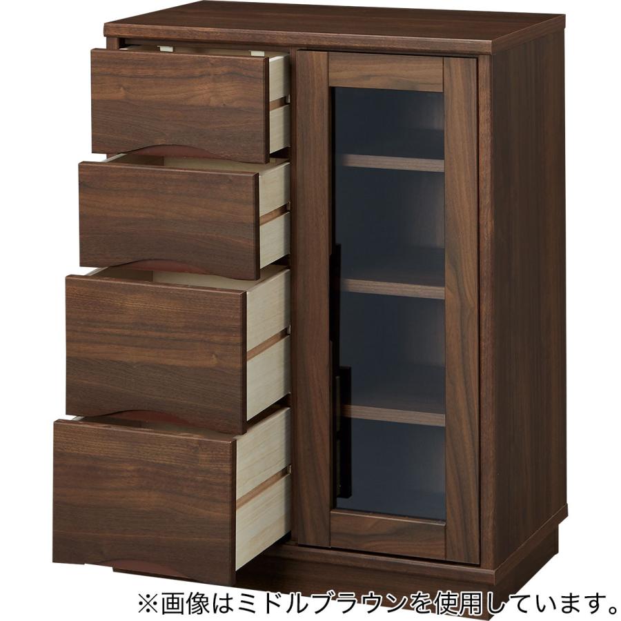 ニトリ（NITORI） 北海道・東日本専用商品 サイドボード(LI01 60SB LBR