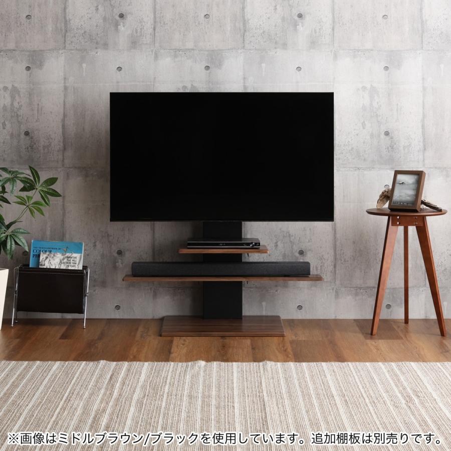 ニトリ（NITORI） 壁寄せTVスタンド(トエルN ロータイプ BK) : ニトリ
