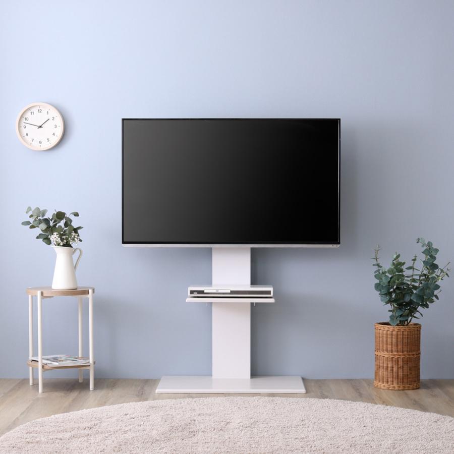 ニトリ 壁寄せTVスタンド(トエルN ハイタイプ MBR) ニトリ（NITORI） 壁寄せTVスタンド(トエルN ハイタイプ WW) : ニトリ