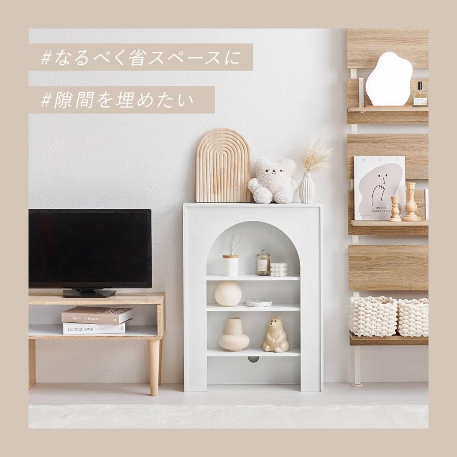 ニトリ（NITORI） コード穴付きマントルピース (幅60cm) : ニトリ
