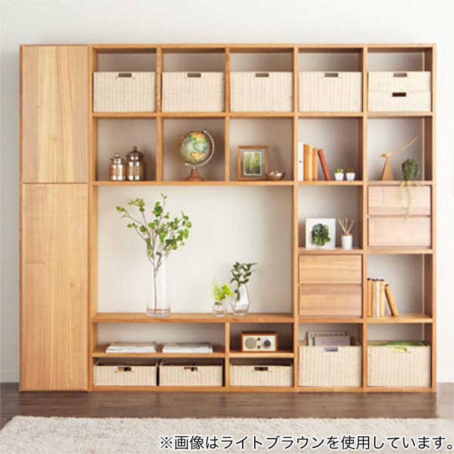 ニトリ　Nポルダ 美品　棚　オープンシェルフ ニトリ（NITORI） 壁面ユニット アディショナルシェルフ(コネクト2 幅