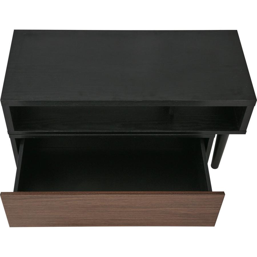 ニトリ テレビ台 ニトリ（NITORI） 伸長式テレビ台(ローボード GA101N EX79 MBR/BK