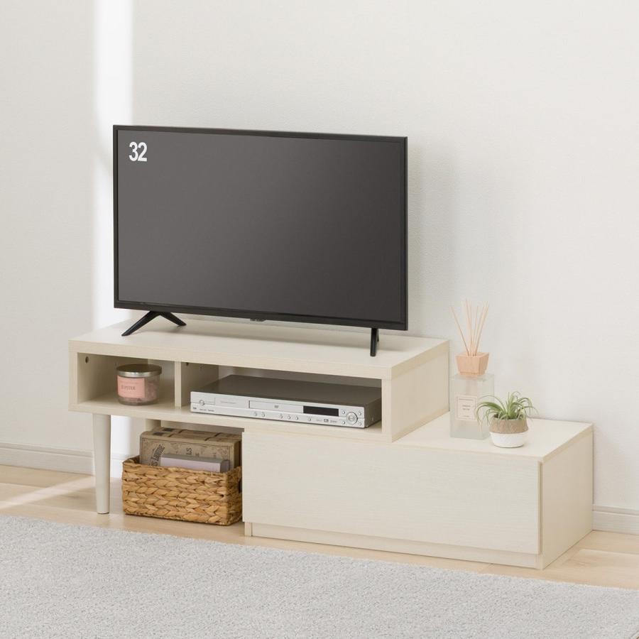 ニトリ（NITORI） 伸長式テレビ台(ローボード GA101N EX79 WW/WW