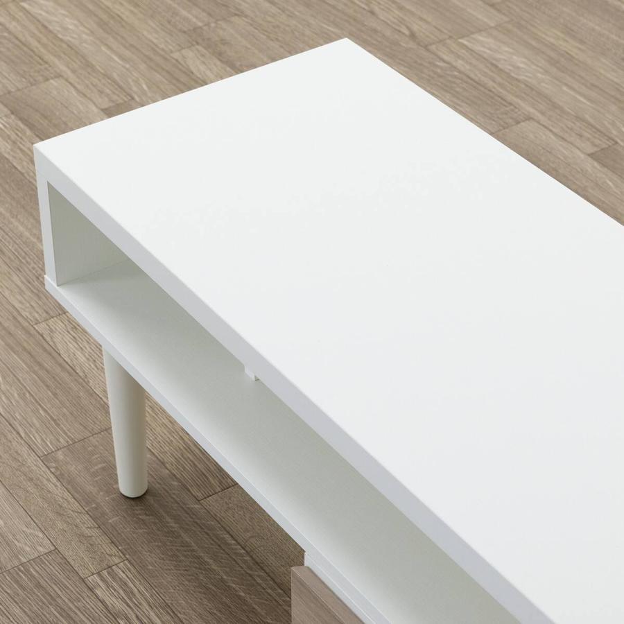 超人気！テレビ台 ローボード 伸縮自由 幅93～172cm 高38　WHITE ニトリ（NITORI） 伸長式テレビ台(ローボード GA101N EX79 GY/WH