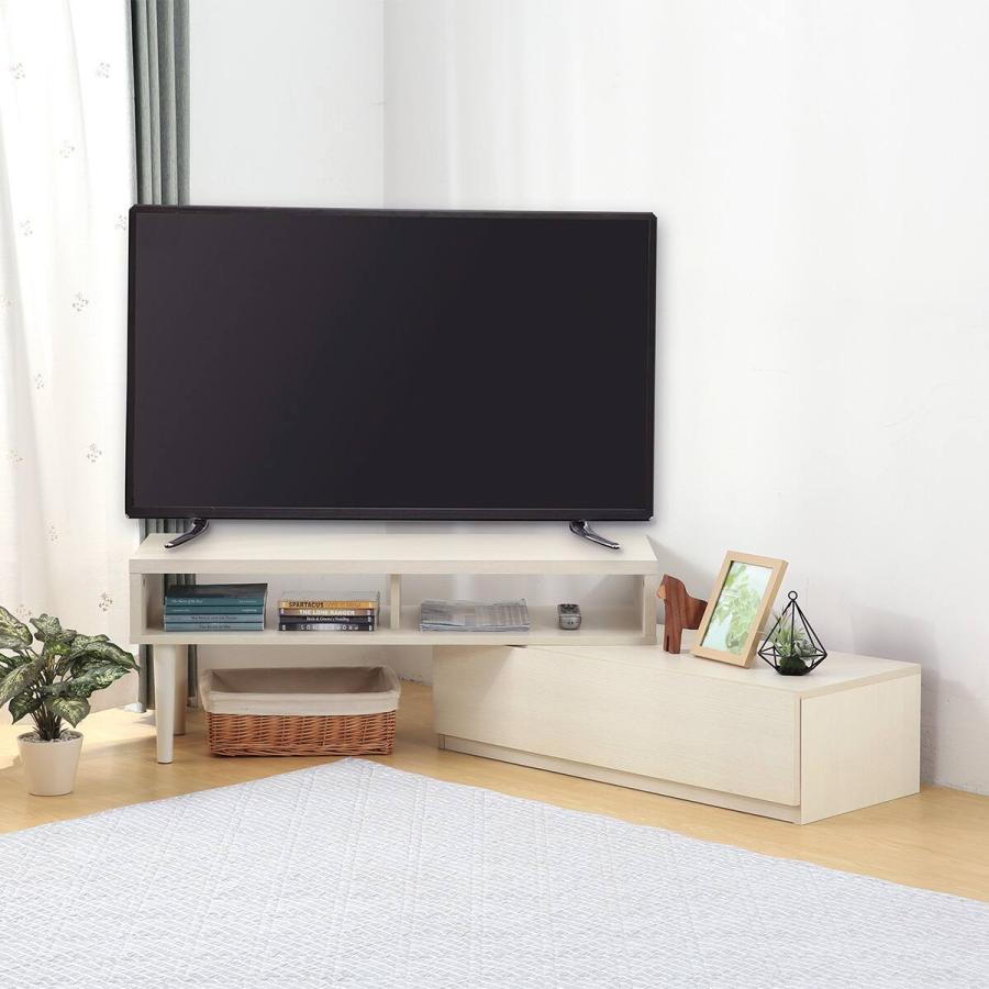 超人気！テレビ台 ローボード 伸縮自由 幅93～172cm NATURAL ニトリ（NITORI） 伸長式テレビ台(ローボード GA101N EX79 WW/WW