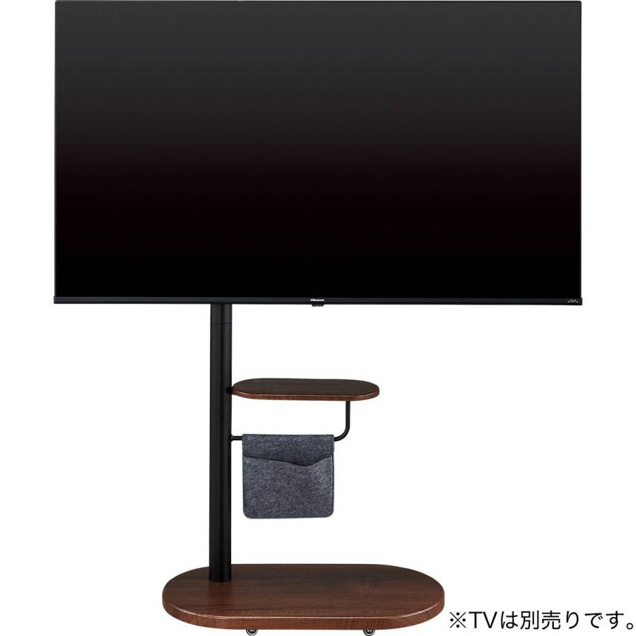 キャスター付き木製テレビ台（ニトリ、120cm、美品、送料込） ニトリ（NITORI） キャスター付きテレビスタンド(LU121 60 BK