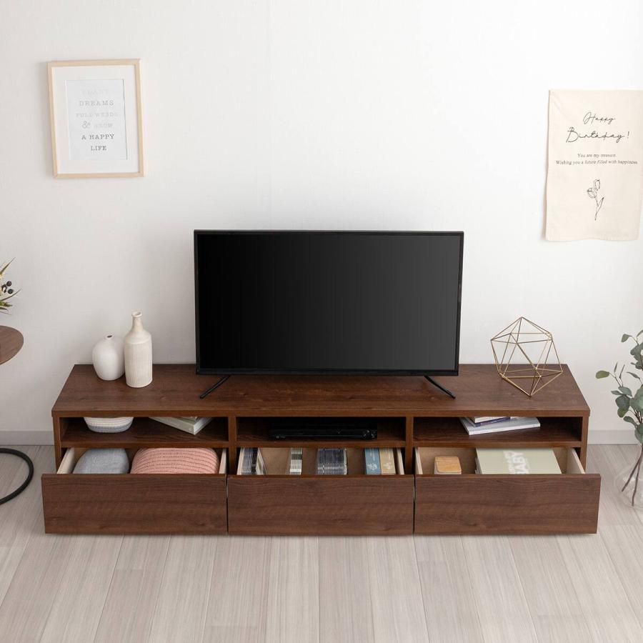 ニトリ（NITORI） 日本製 組立不要 完成品 テレビボード (幅180cm