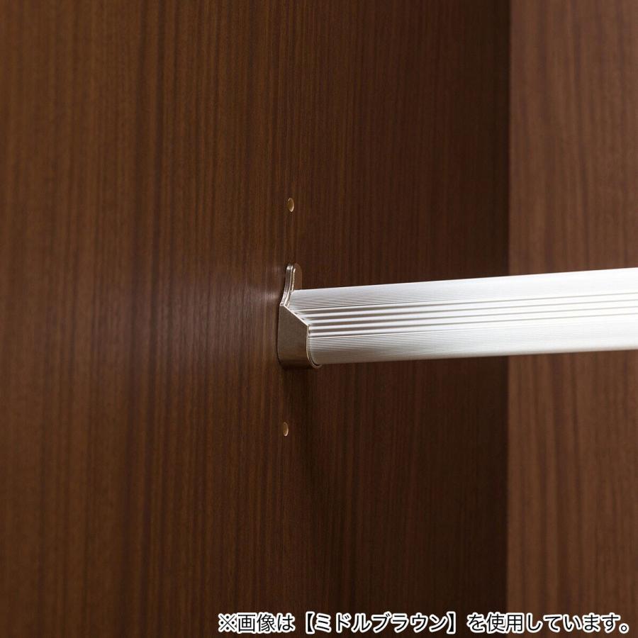 ワードローブ(クエスT 80WR BK) ニトリの画像