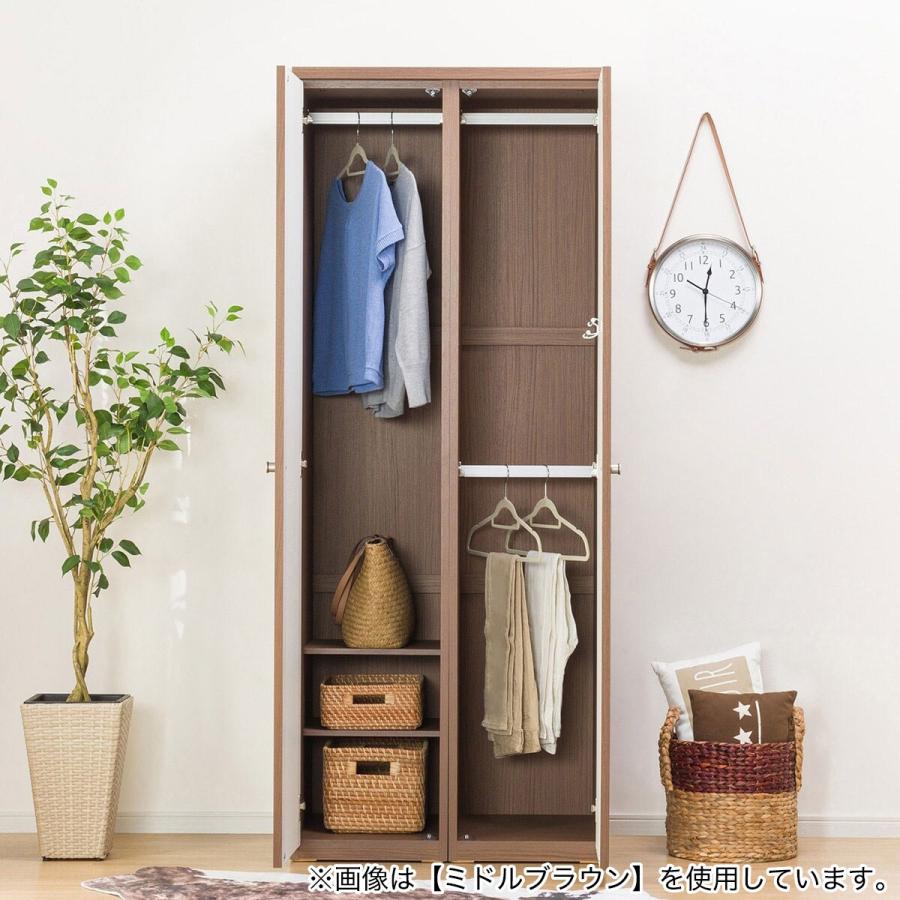 ニトリ（NITORI） ワードローブ(クエスT 80WR BK) : ニトリ Yahoo!店