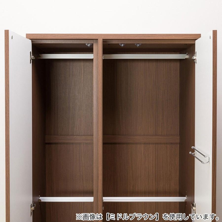 ニトリ（NITORI） ワードローブ(クエスT 100WR BK) ニトリ期間限定：4