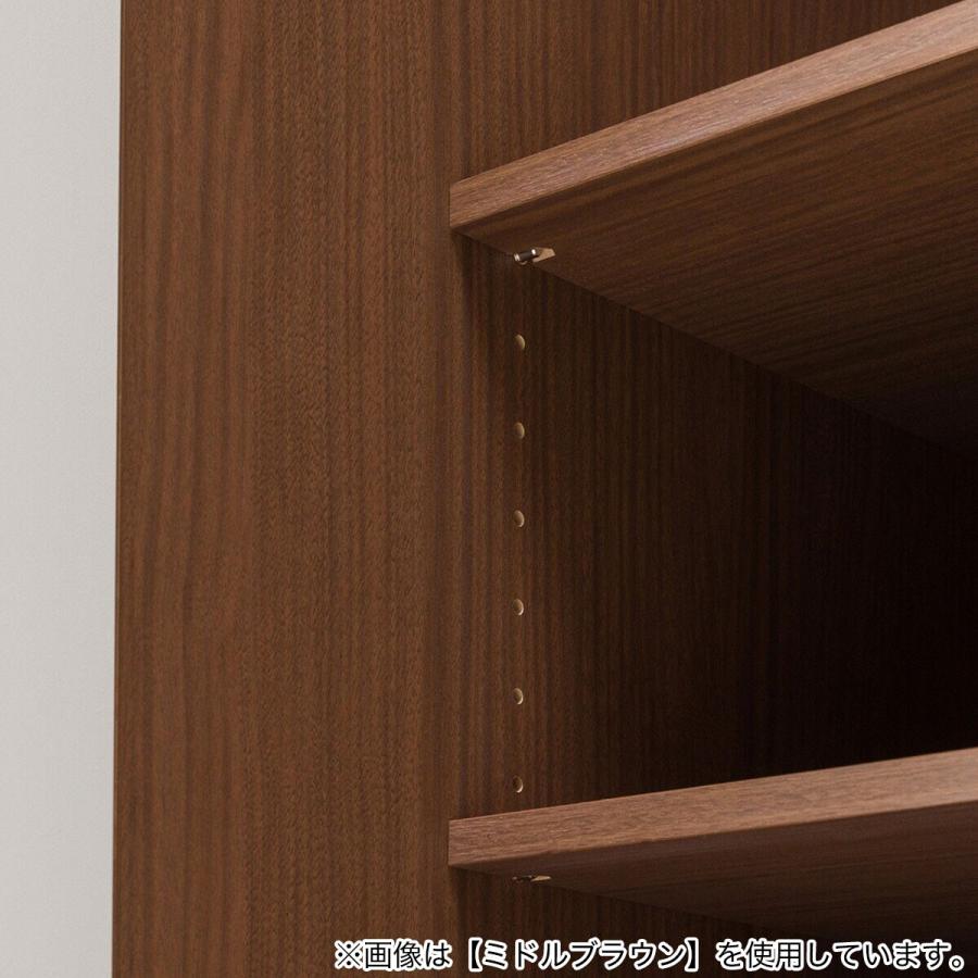 ニトリ　ワードローブ　ブラウン ニトリ スライドワードロープ(ニーズ3 80 MBR/BK) : ニトリ