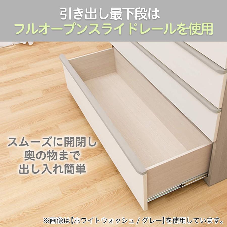 ニトリ（NITORI） ローチェスト(ニーズ3 120LC WW/GY) : ニトリ Yahoo