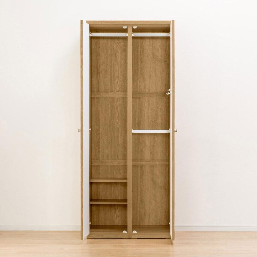 ニトリ（NITORI） ワードローブ(クエスT 80WR LBR2) : ニトリ Yahoo!店