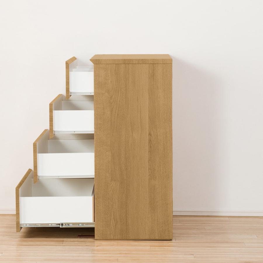 ニトリ（NITORI） ローチェスト(クエス 80-4LC LBR3) : ニトリ Yahoo