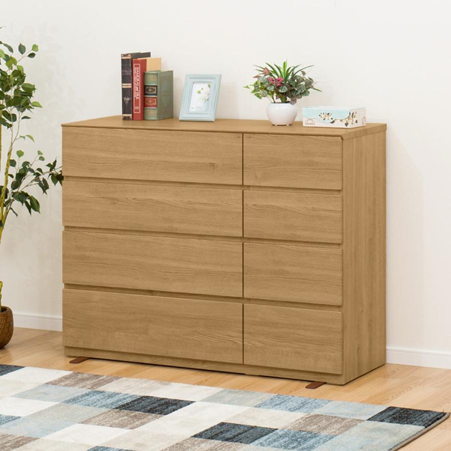 美品　ニトリ ローチェスト クエス QUESS 家具 チェスト 4段 家具 ニトリ（NITORI） ローチェスト(クエス 120-4LC LBR3) : ニトリ Yahoo