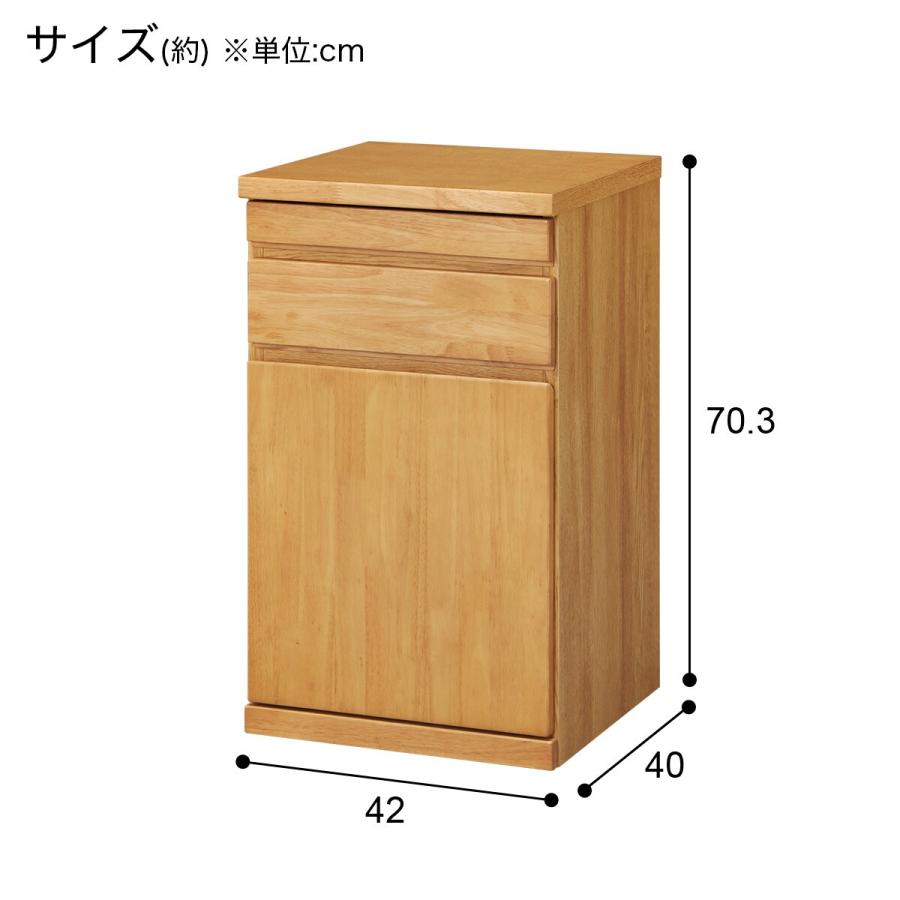 仏壇キャビネット(BD004 4270 LBR) ニトリの画像
