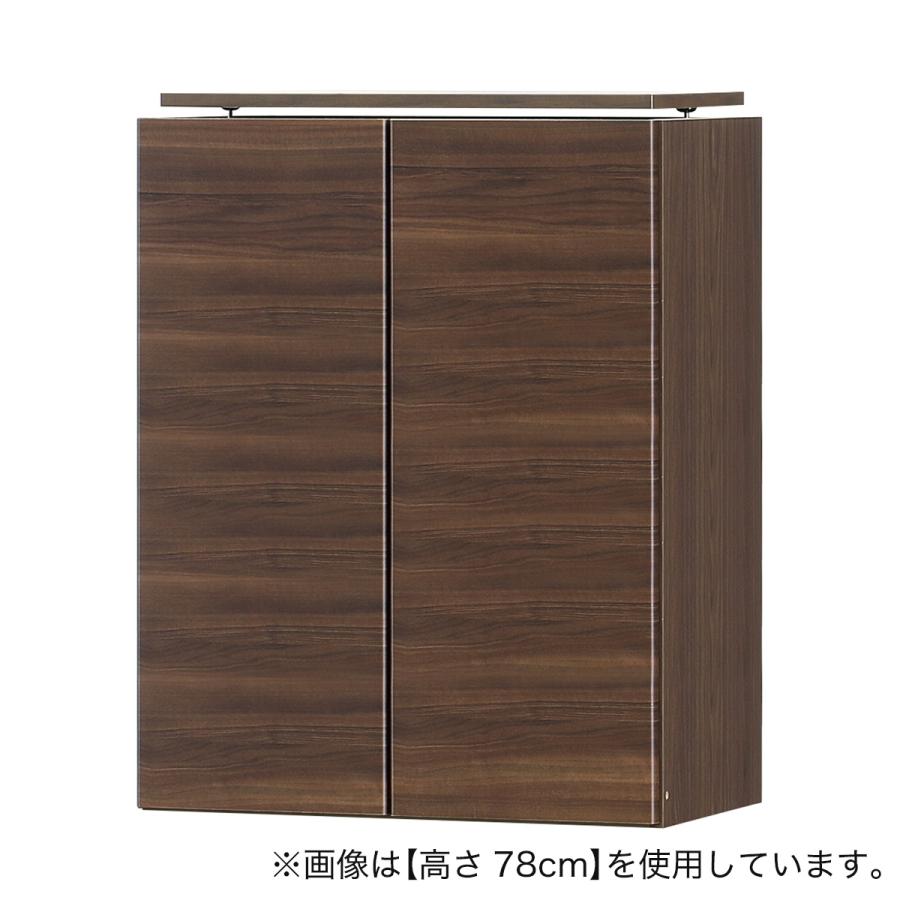 ニトリ　ワードローブ　クローゼット　ブラウン　タンス　箪笥　最終値下げ ニトリ（NITORI） 【高さ1cm単位で選べる】間仕切りワードローブ用上