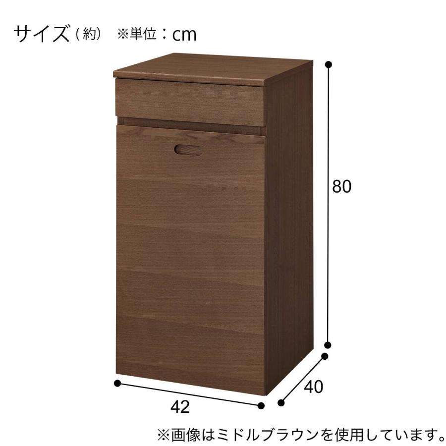 仏壇キャビネット(WB02 椅子付き MBR) ニトリ_5