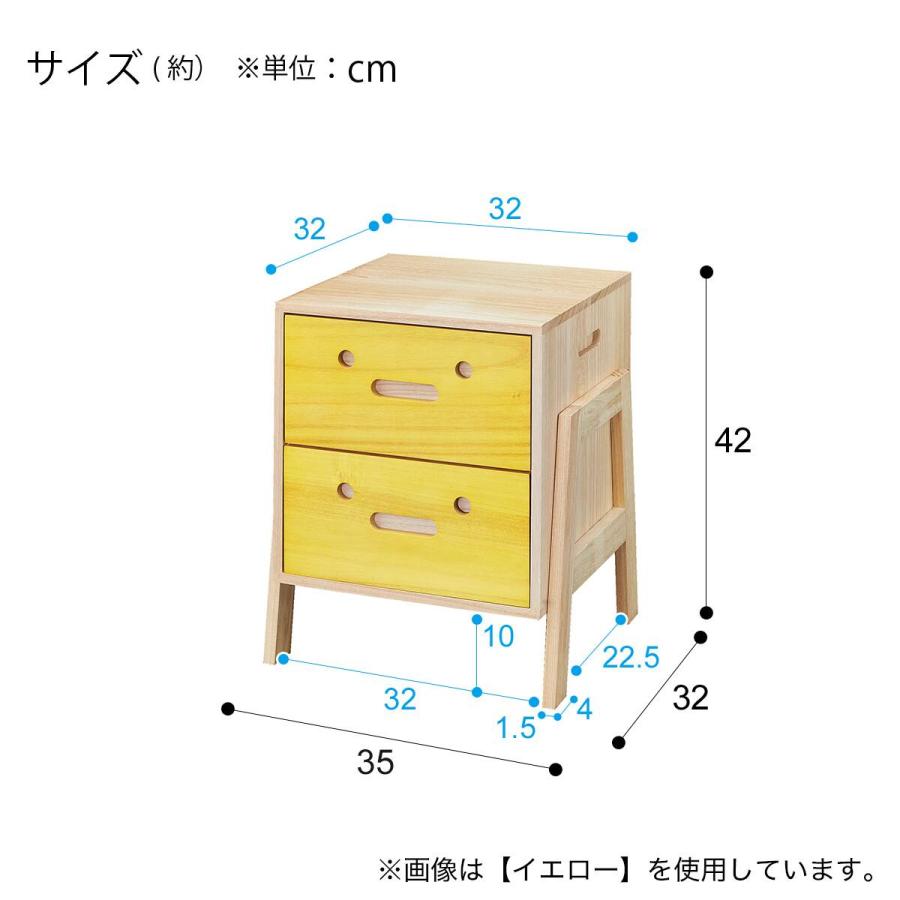 ニトリ（NITORI） 積み重ねチェスト (幅35cm グリーン) : ニトリ Yahoo