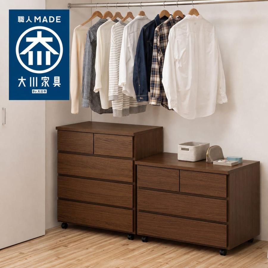 ニトリ（NITORI） 日本製 組立不要 完成品 押入れチェスト (幅80cm 3段