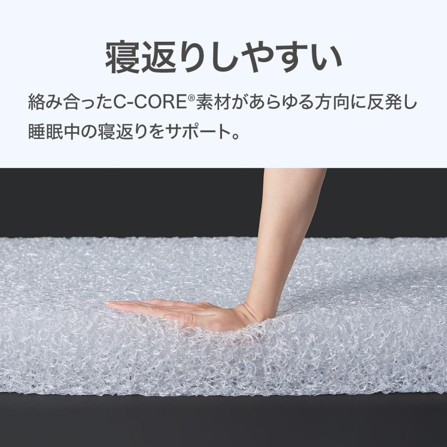 ニトリ（NITORI） 通気性の良い高反発セミダブルマットレス(Nスリープ