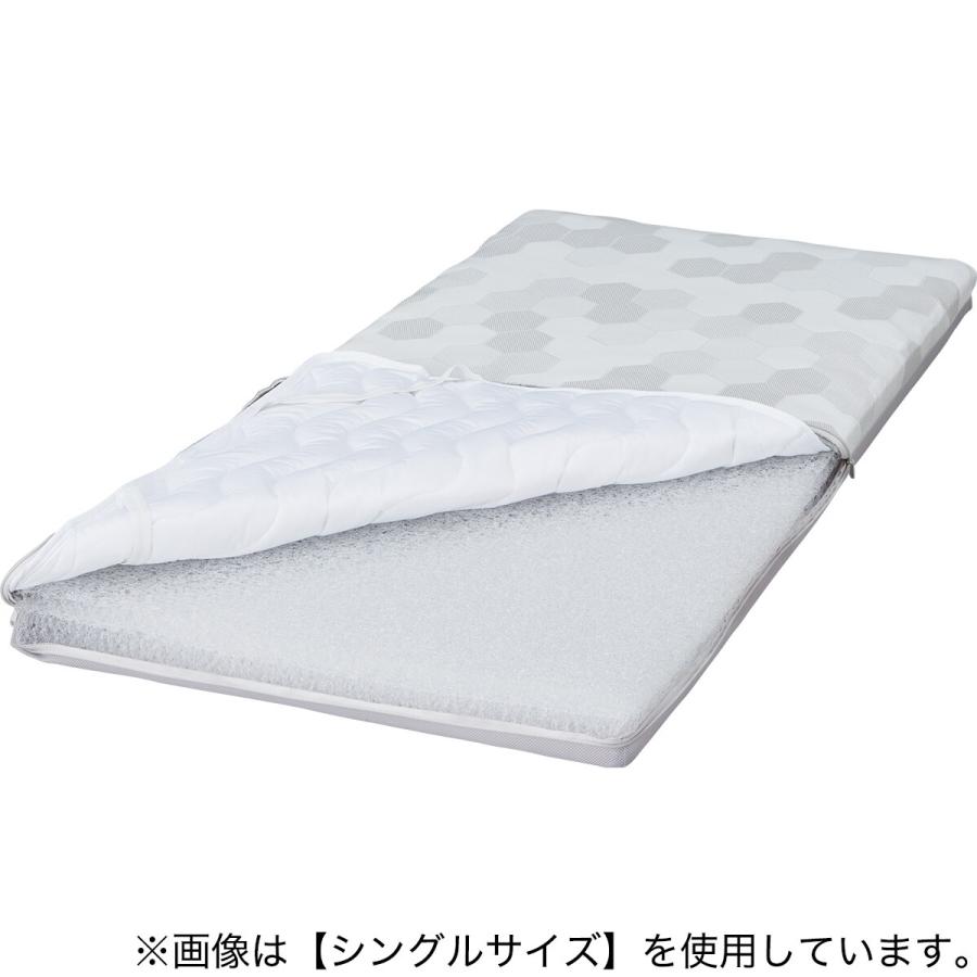 ニトリ（NITORI） 通気性の良い高反発セミダブルマットレス(Nスリープ