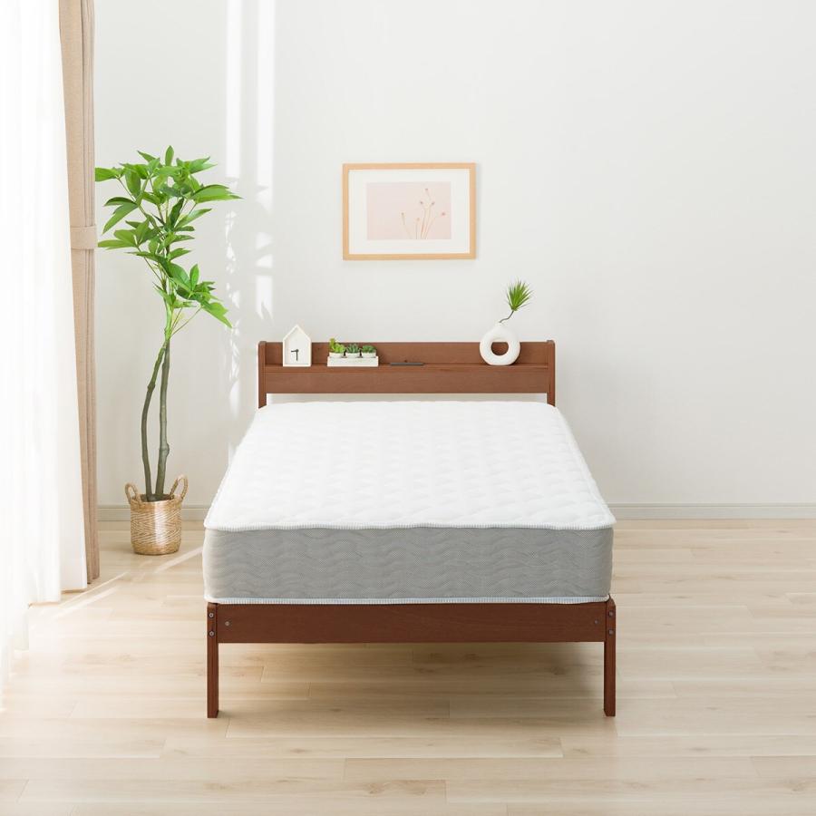 ニトリ（NITORI） シングル すのこベッドフレームマットレスセット