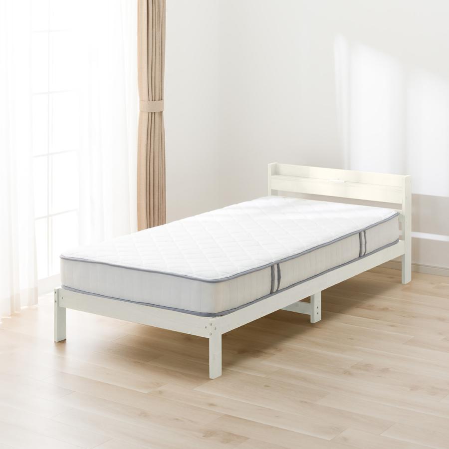 ニトリ（NITORI） シングル すのこベッドフレームマットレスセット