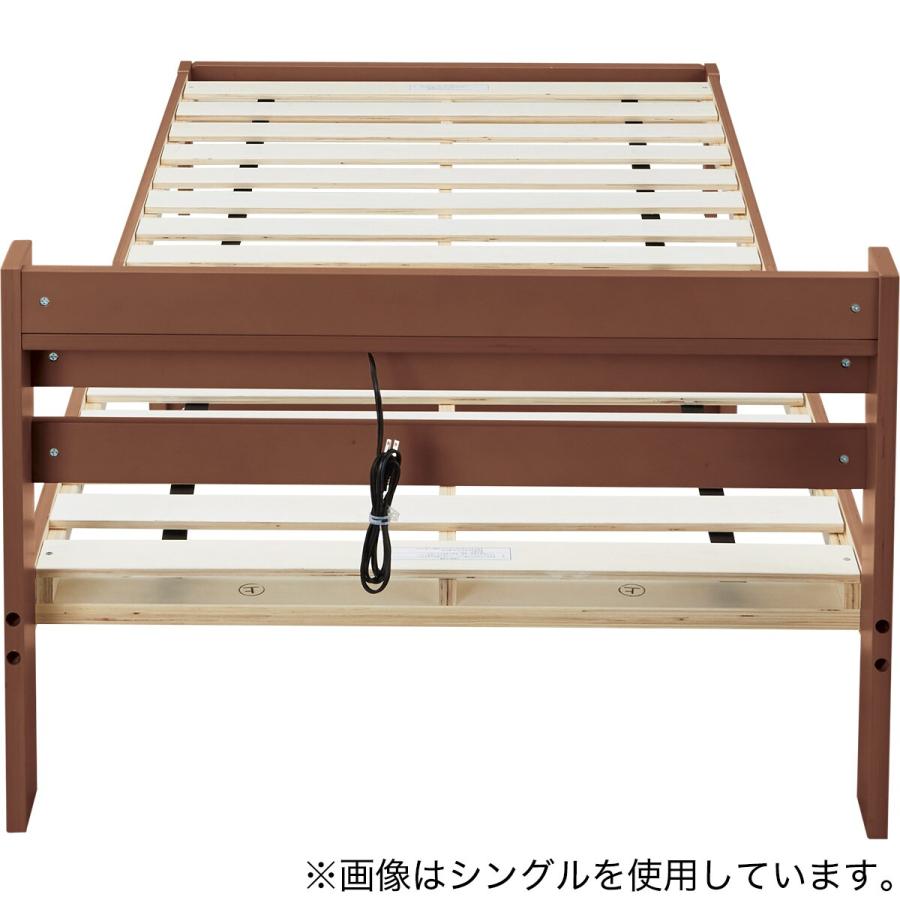 ニトリのセミダブル ベットフレーム セミダブルベッドフレーム(アザン3 浅型/GY) | ニトリネット【公式