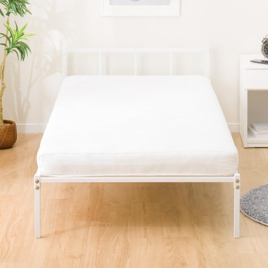 【ニトリ】 シングルパイプベッド　バジーナ F3 WH シングルパイプベッド(バジーナ F3 WH) | ニトリネット【公式】 家具