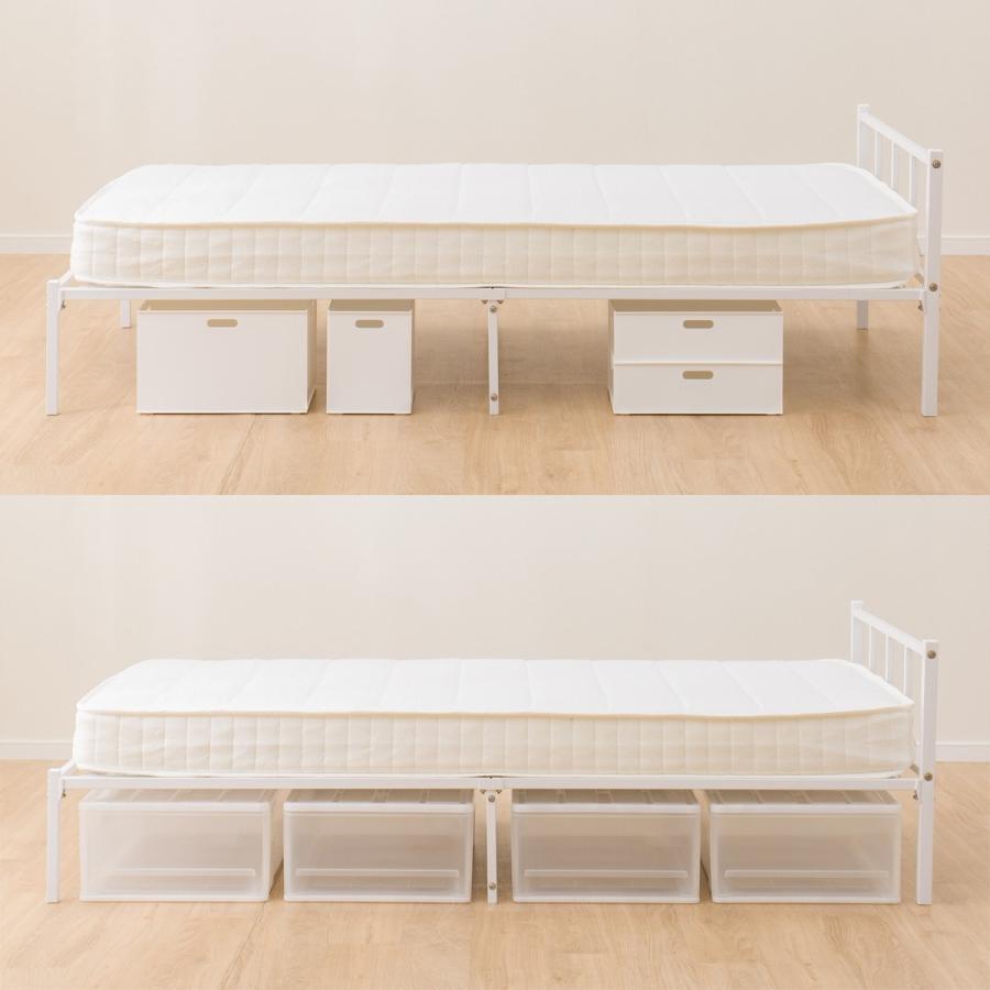 ニトリ（NITORI） シングルパイプベッド(バジーナF WH) : ニトリ Yahoo