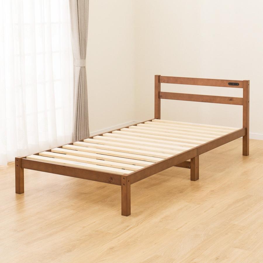 ニトリ（NITORI） シングル すのこベッドフレームマットレスセット