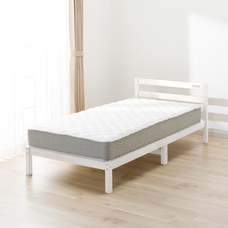 ニトリ（NITORI） シングル すのこベッドフレームマットレスセット