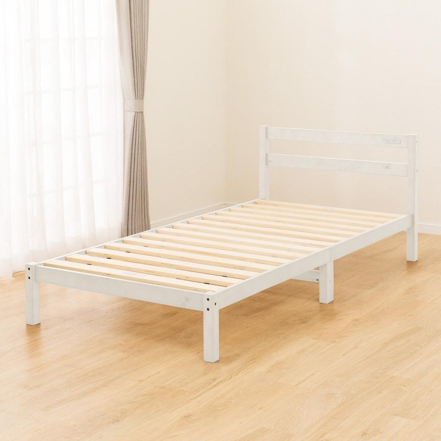 ニトリ（NITORI） シングル すのこベッドフレームマットレスセット