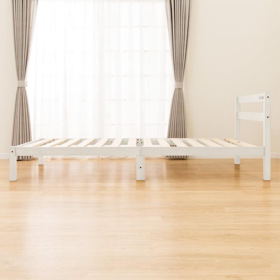 ニトリ（NITORI） シングル すのこベッドフレームマットレスセット