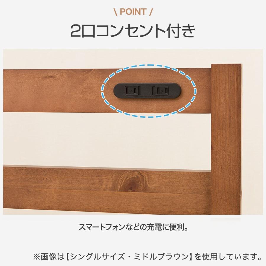 ニトリ（NITORI） シングル すのこベッドフレームマットレスセット