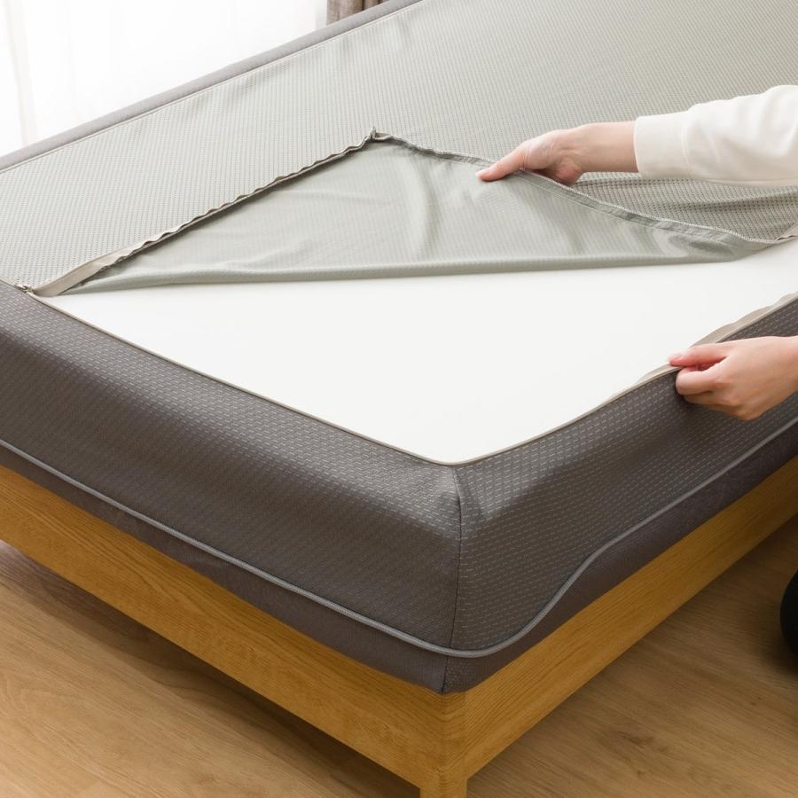 ニトリ（NITORI） 【5ゾーンの体圧分散】 ダブル ウレタンマットレス