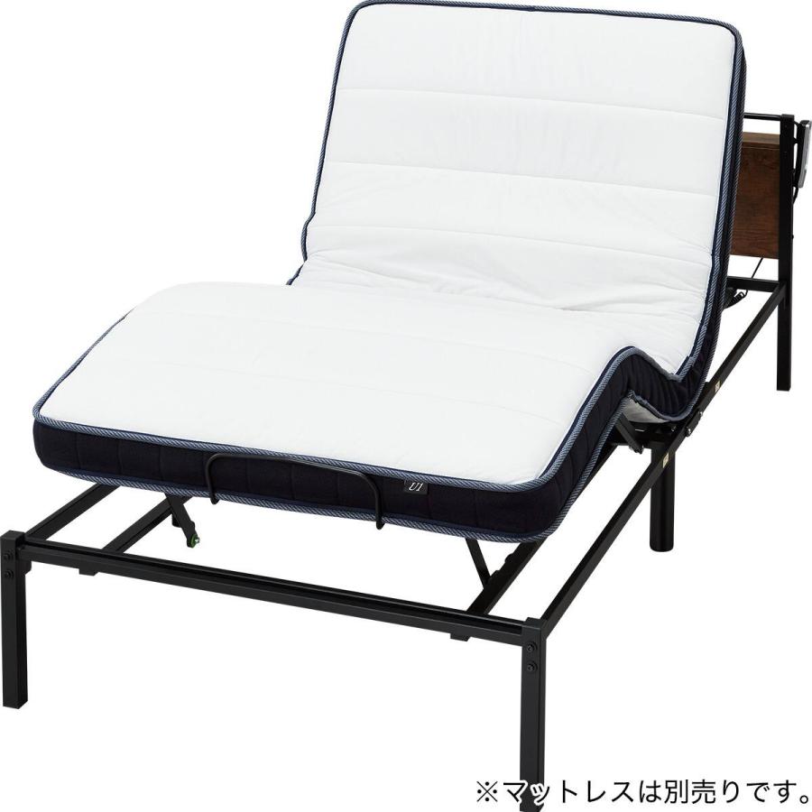 ニトリ（NITORI） シングル電動ベッド(バジーナ 2M BK) : ニトリ Yahoo