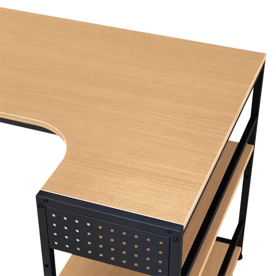 ニトリ（NITORI） L型コーナーデスク(ZK012 72 LBR) : ニトリ Yahoo!店