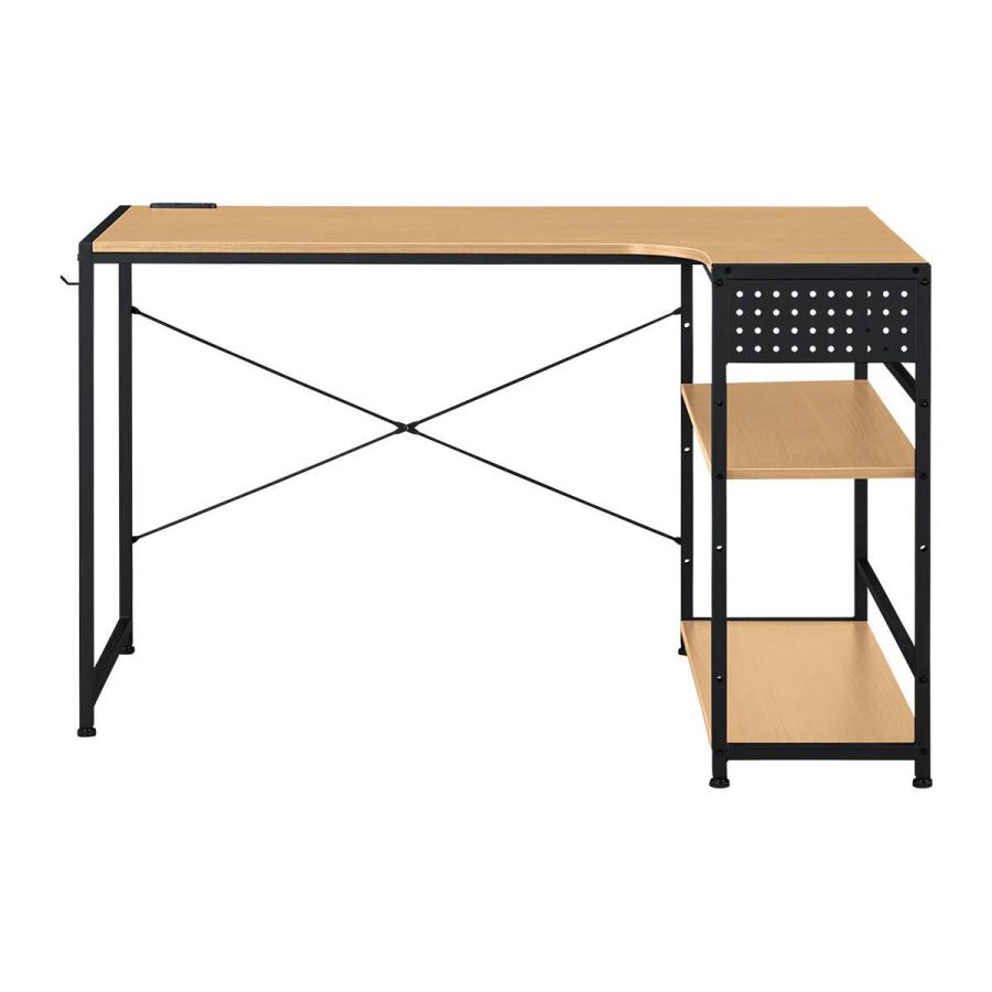 ニトリ（NITORI） L型コーナーデスク(ZK012 72 LBR) : ニトリ Yahoo!店