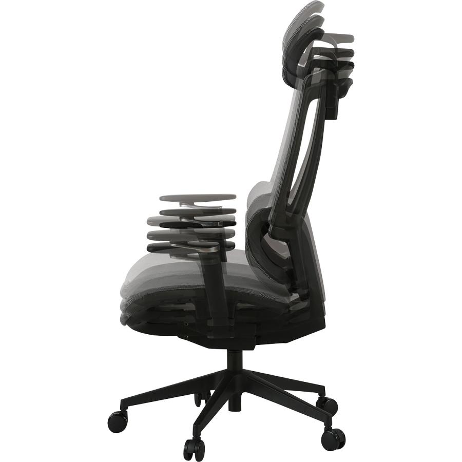 ニトリオフィスチェア OC709 2025年購入 前傾機能付き ゲーミングチェアとしても ニトリ（NITORI） 前傾機能付きオフィスチェア(OC709 GY) : ニトリ