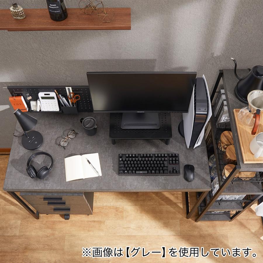 未使用未組立　NITORI　ニトリ　デスク　N ステイン　幅120cm 　グレー デスク(ステインSN01-120 WH) | ニトリネット【公式】 家具