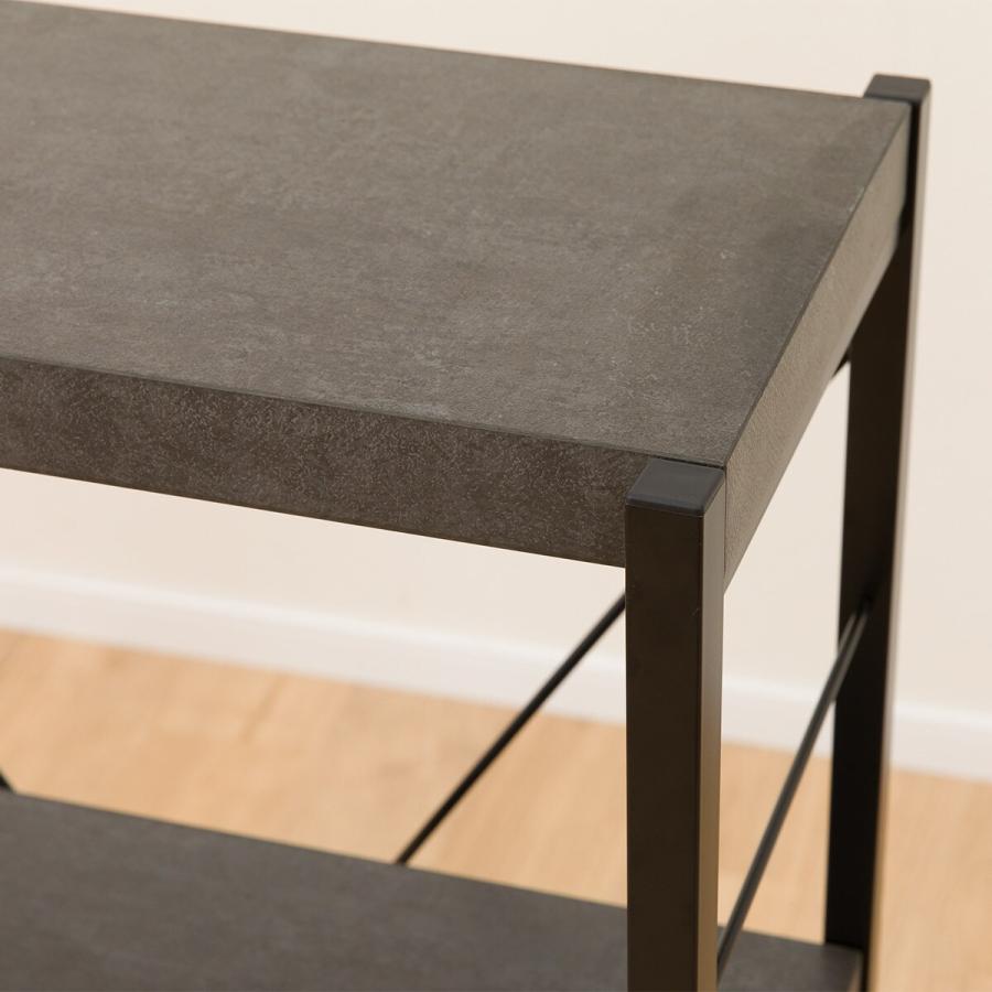 ニトリ（NITORI） ブックシェルフ(ステイン SN01-60 DGY) : ニトリ