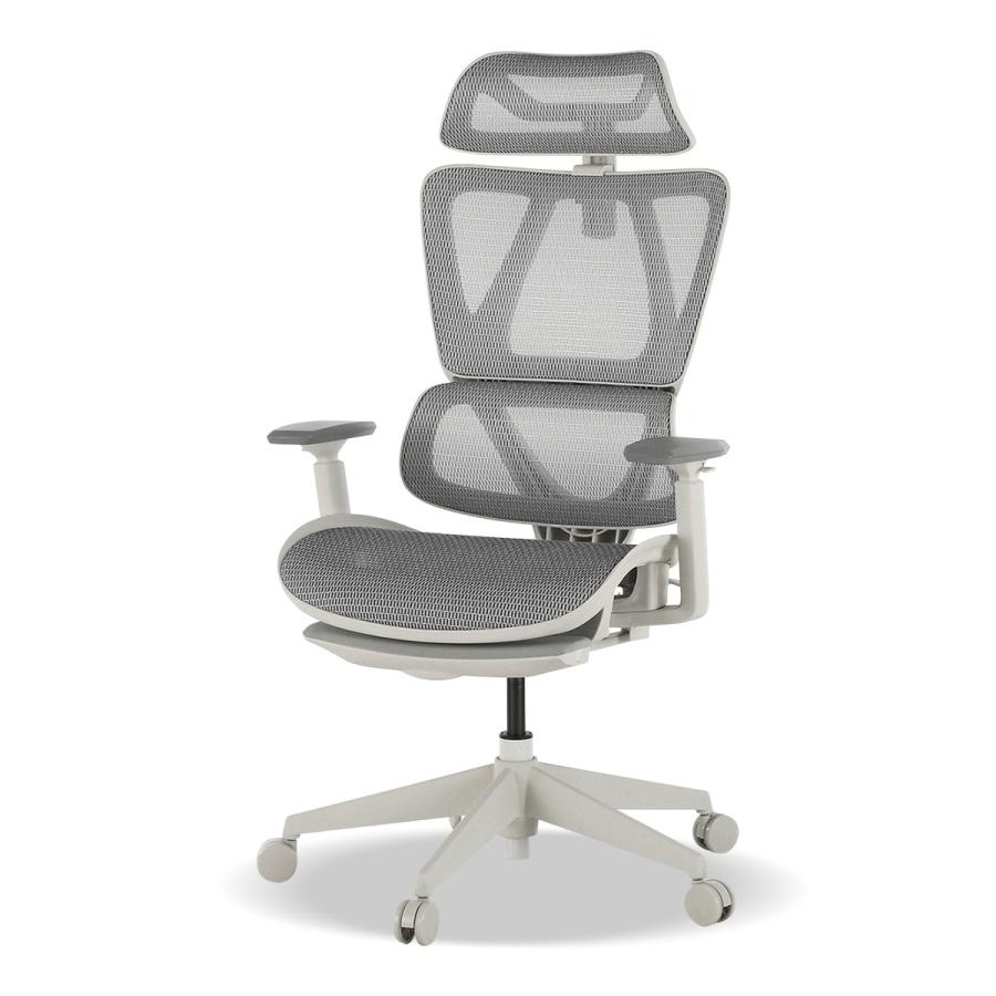 ニトリ オフィスチェア(OC707 エラストマーメッシュ WH/WH