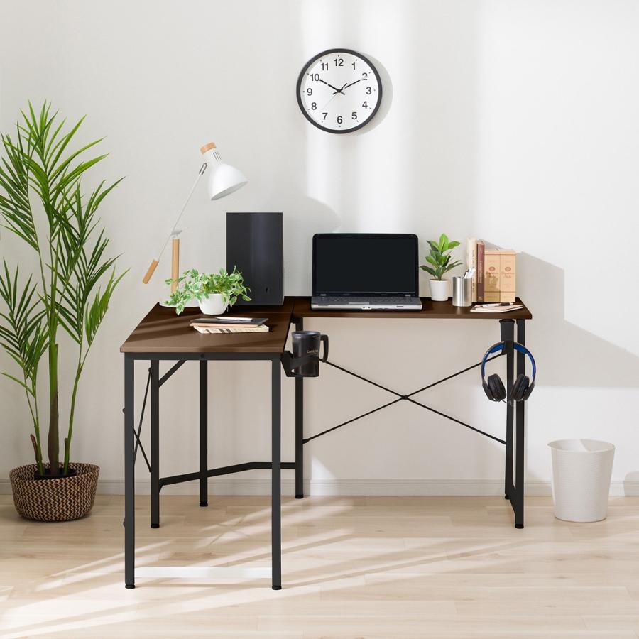 ニトリ（NITORI） L型コーナーデスク(ZK007N128 MBR) : ニトリ Yahoo