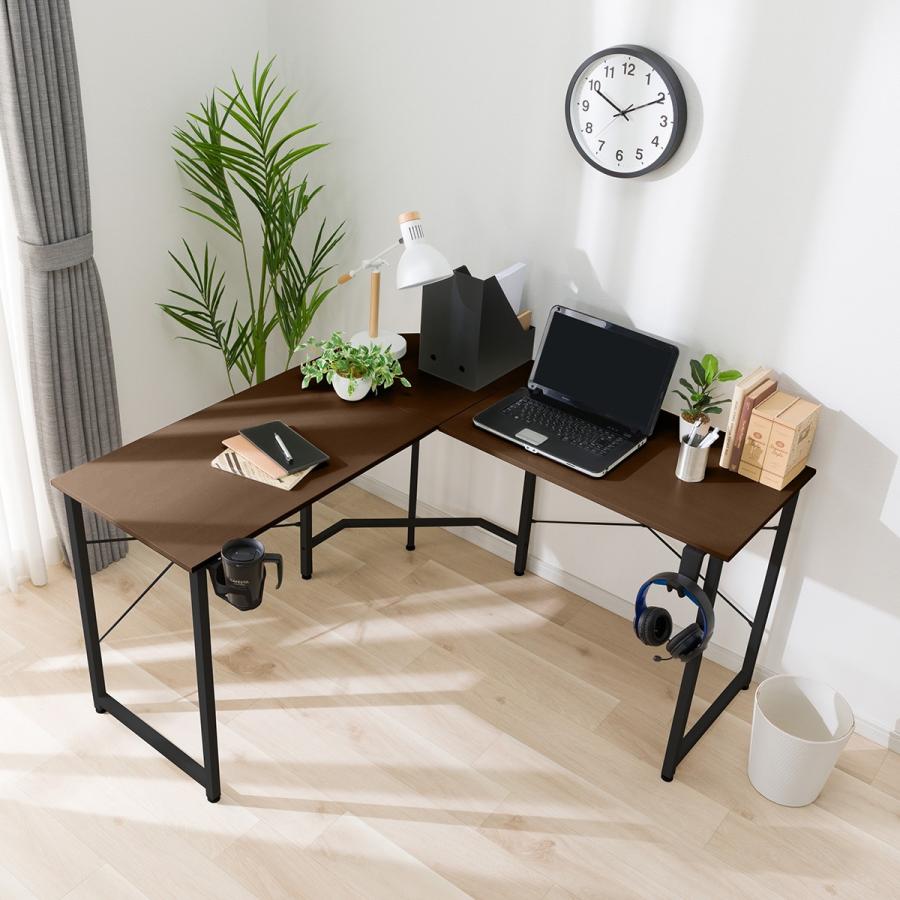 ニトリ（NITORI） L型コーナーデスク(ZK007N128 MBR) : ニトリ Yahoo