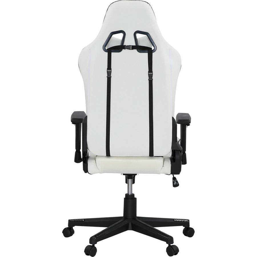 ニトリ　ゲーミングチェア GM707 ニトリ（NITORI） ゲーミングチェア(GM707 フットレスト付き BK/BK